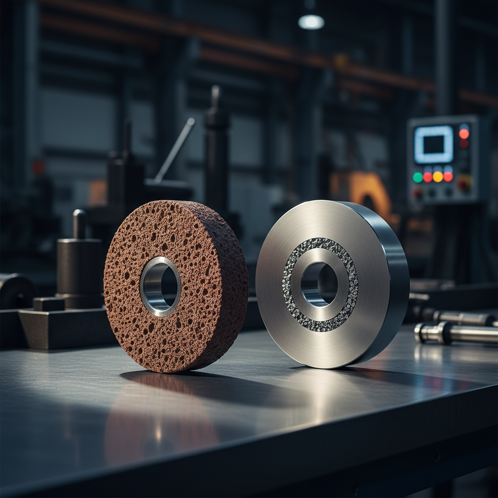 CBN grinding wheels vitrified vs electroplated comparison for mass production