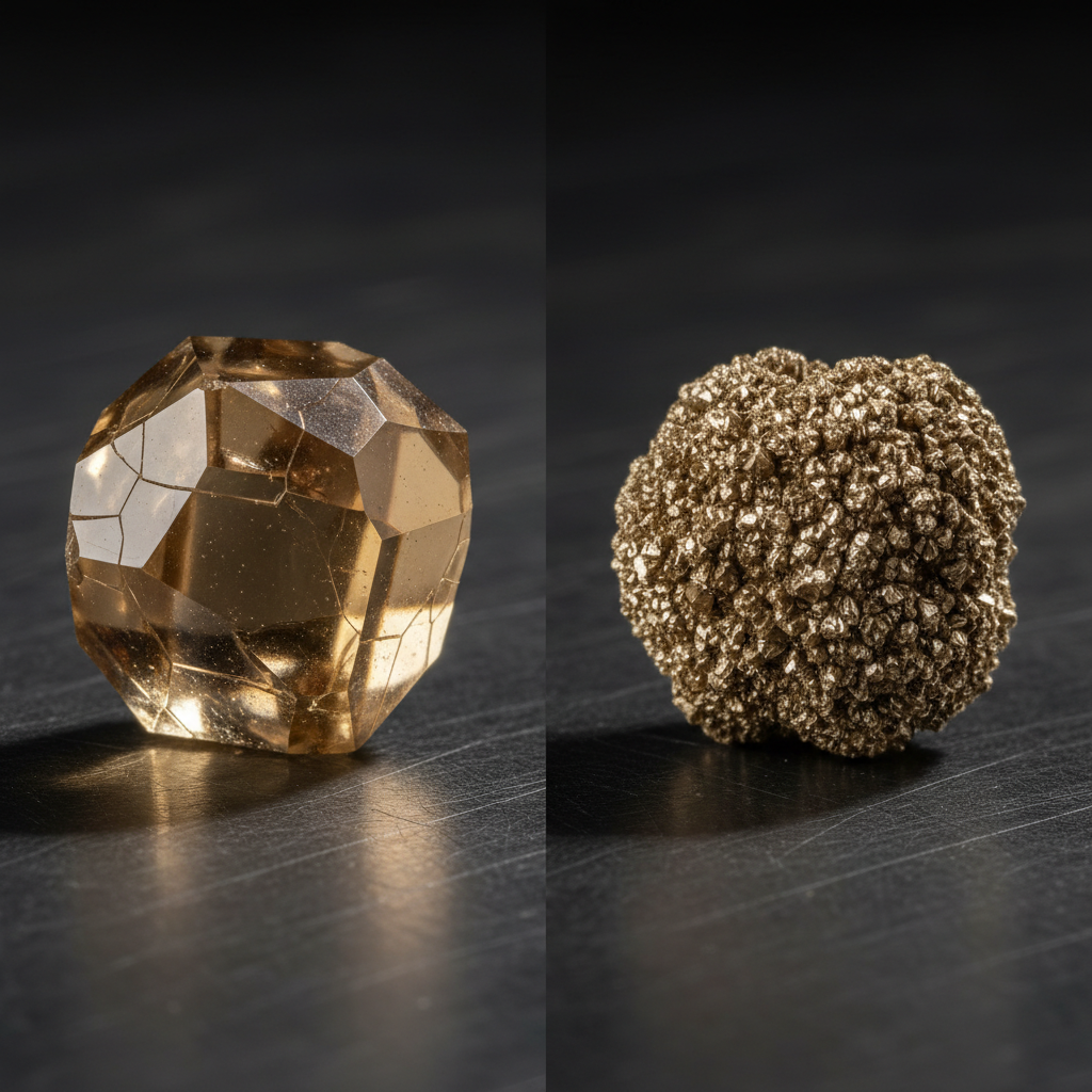 Comparison of Monocrystalline and Polycrystalline CBN grains for precision grinding