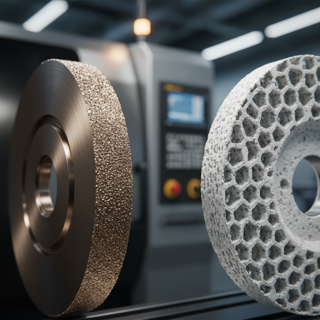 Comparison between Metal Bond and Vitrified Bond Diamond Grinding Wheels for Carbide and Ceramics
